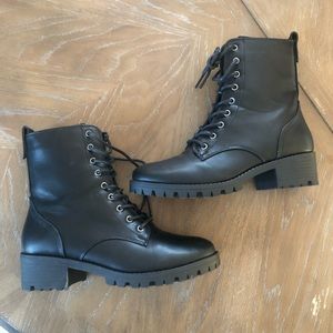 Black Combat Boots